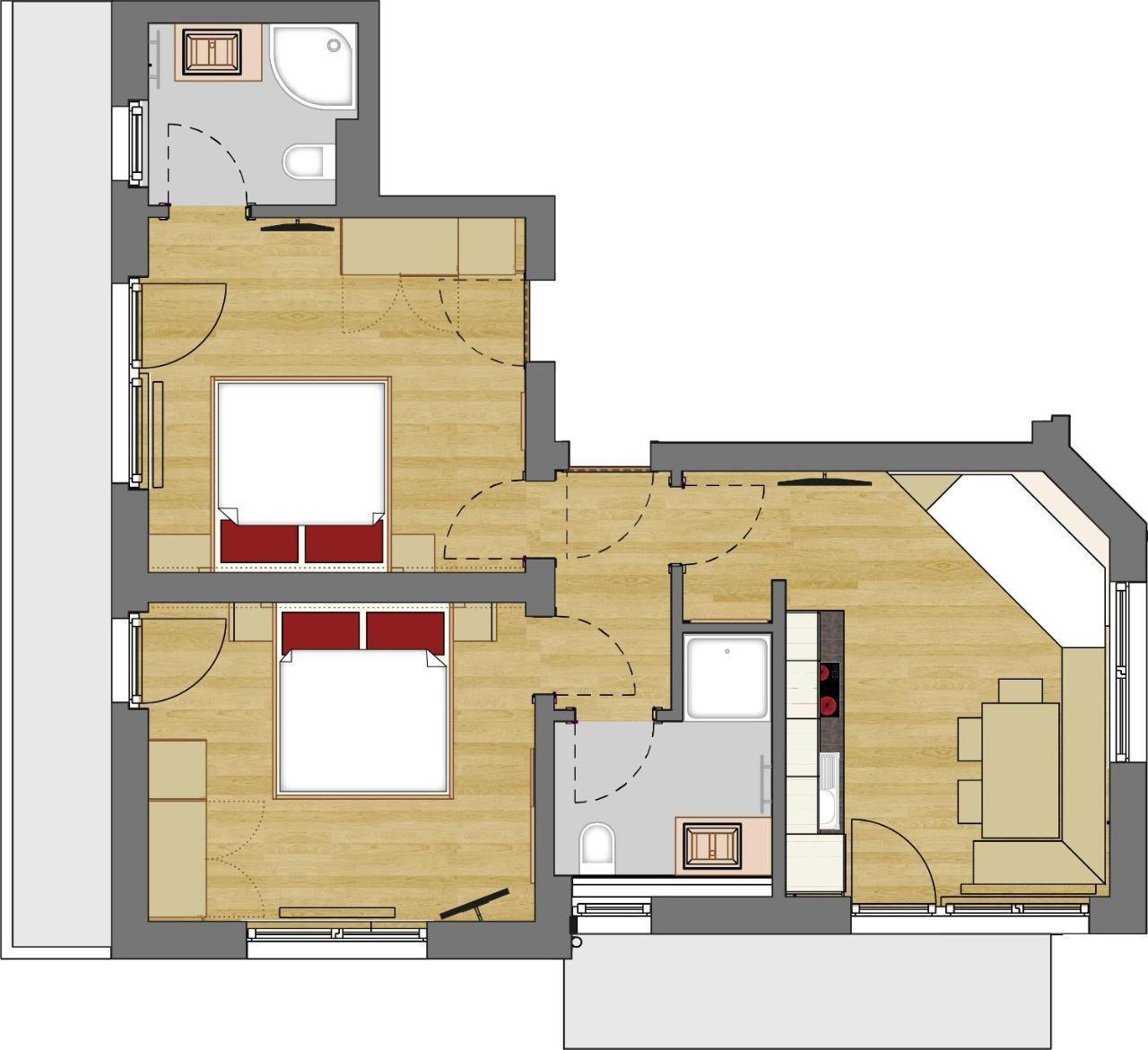 Apartment Kristall Финкенберг Экстерьер фото