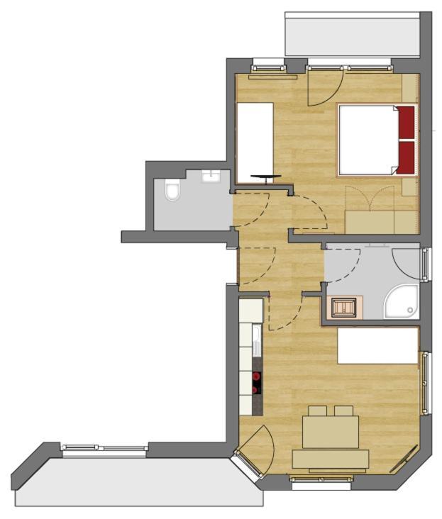 Apartment Kristall Финкенберг Экстерьер фото